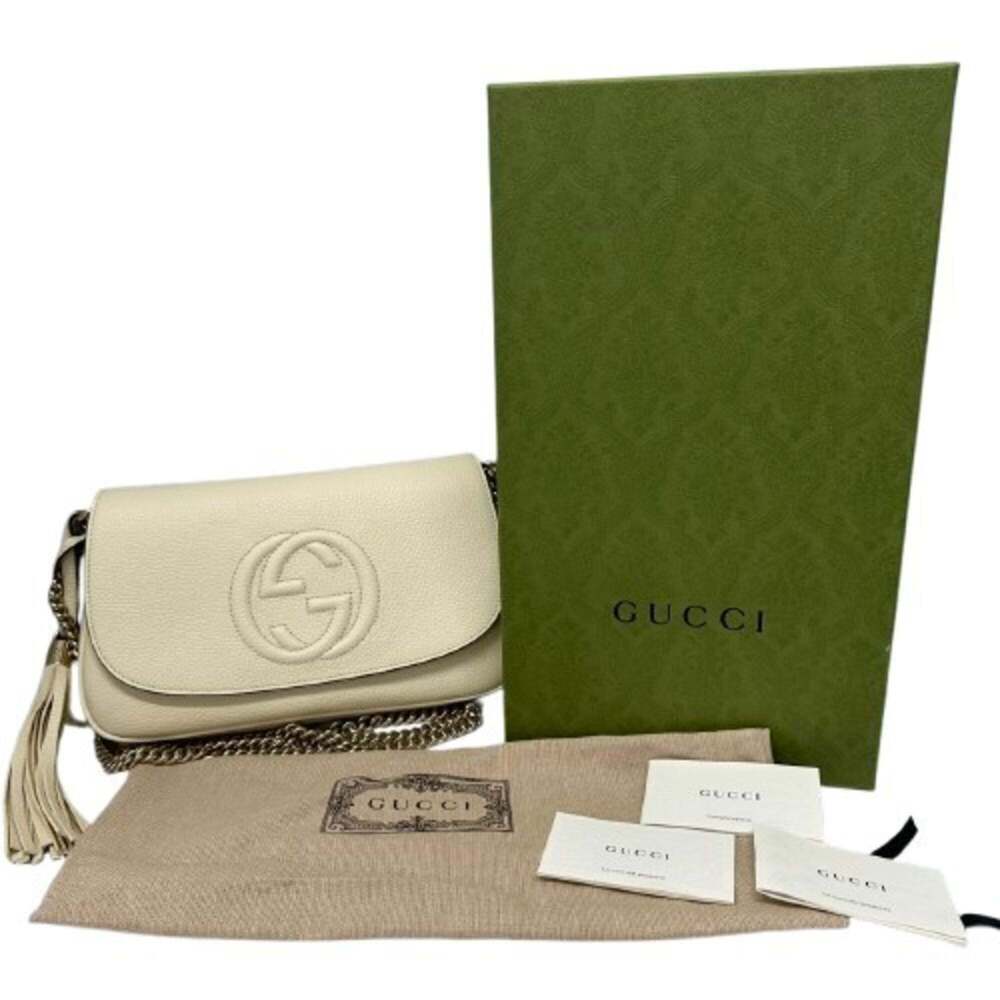 GUCCI White Shoulder Bag - Picture 10 of 10